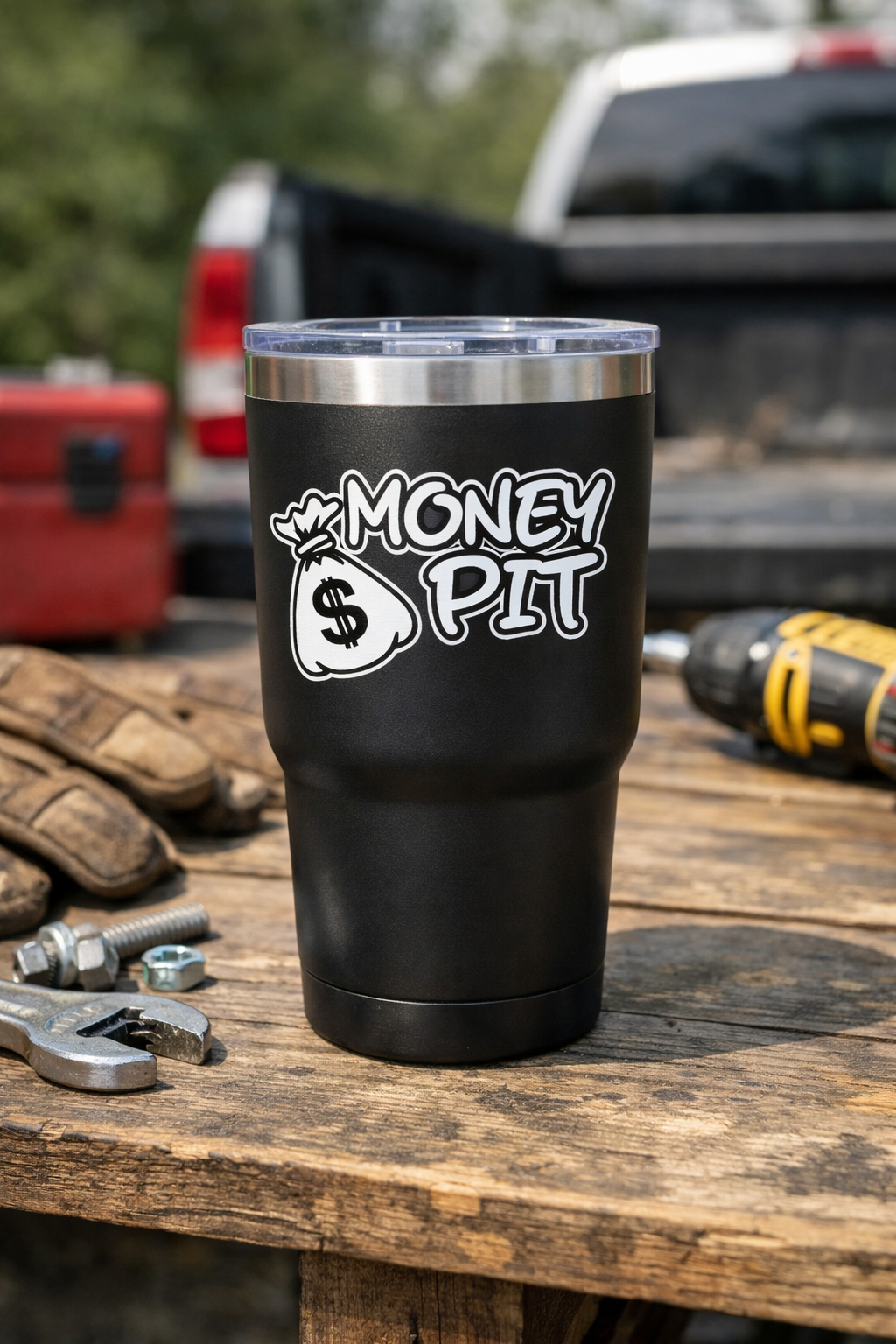 Money Pit Vinyl Decal