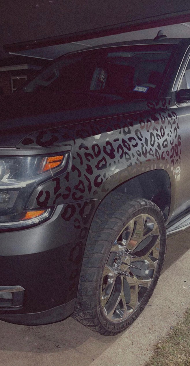 Cheetah Vinyl Decal