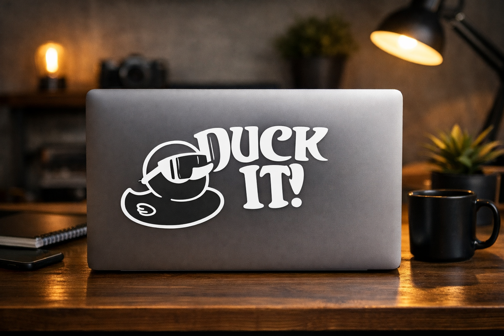 Duck It Vinyl Decal
