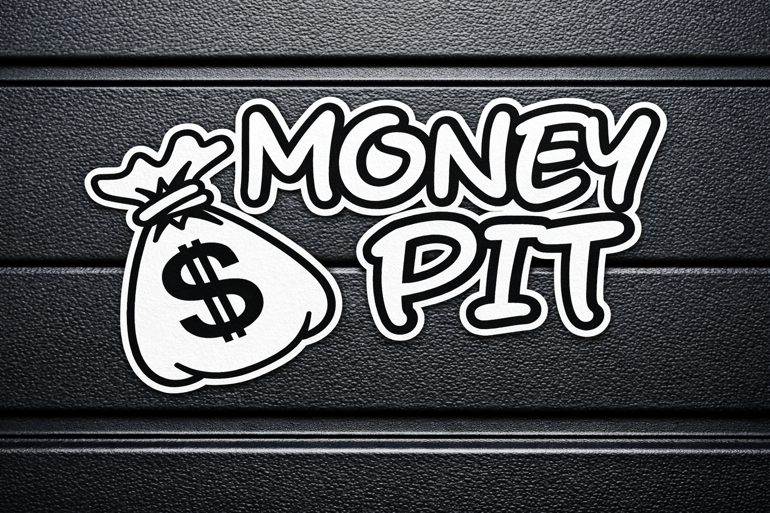 Money Pit Vinyl Decal