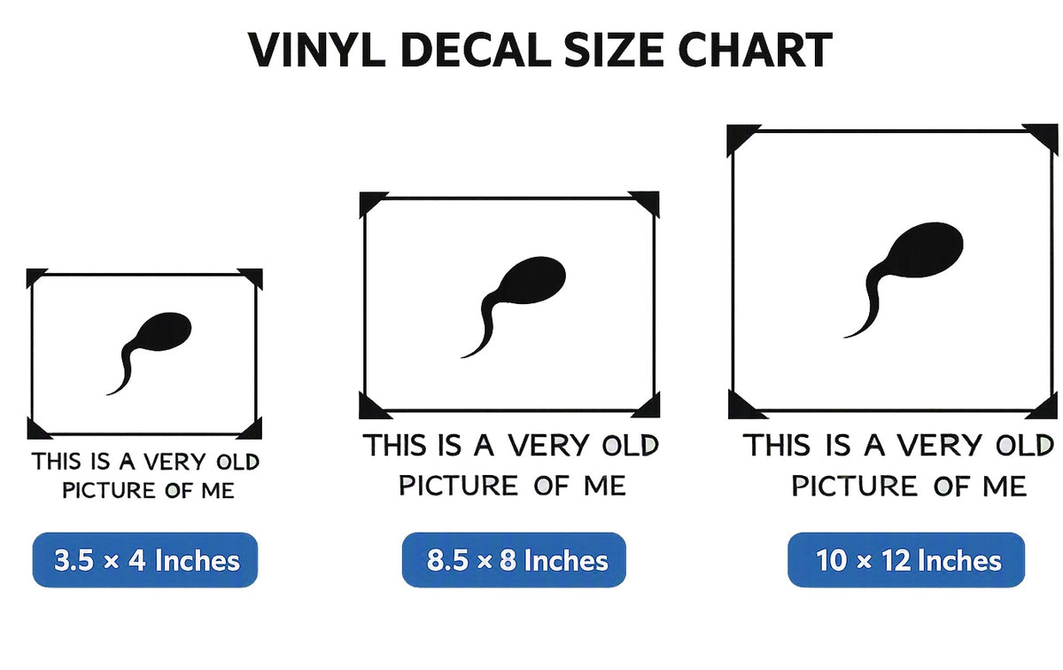 This Is A Very Old Picture Of Me Vinyl Decal