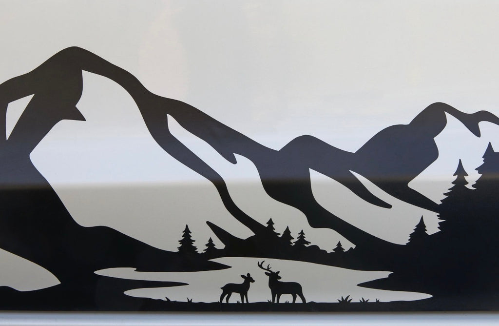 Mountain Vinyl Decal