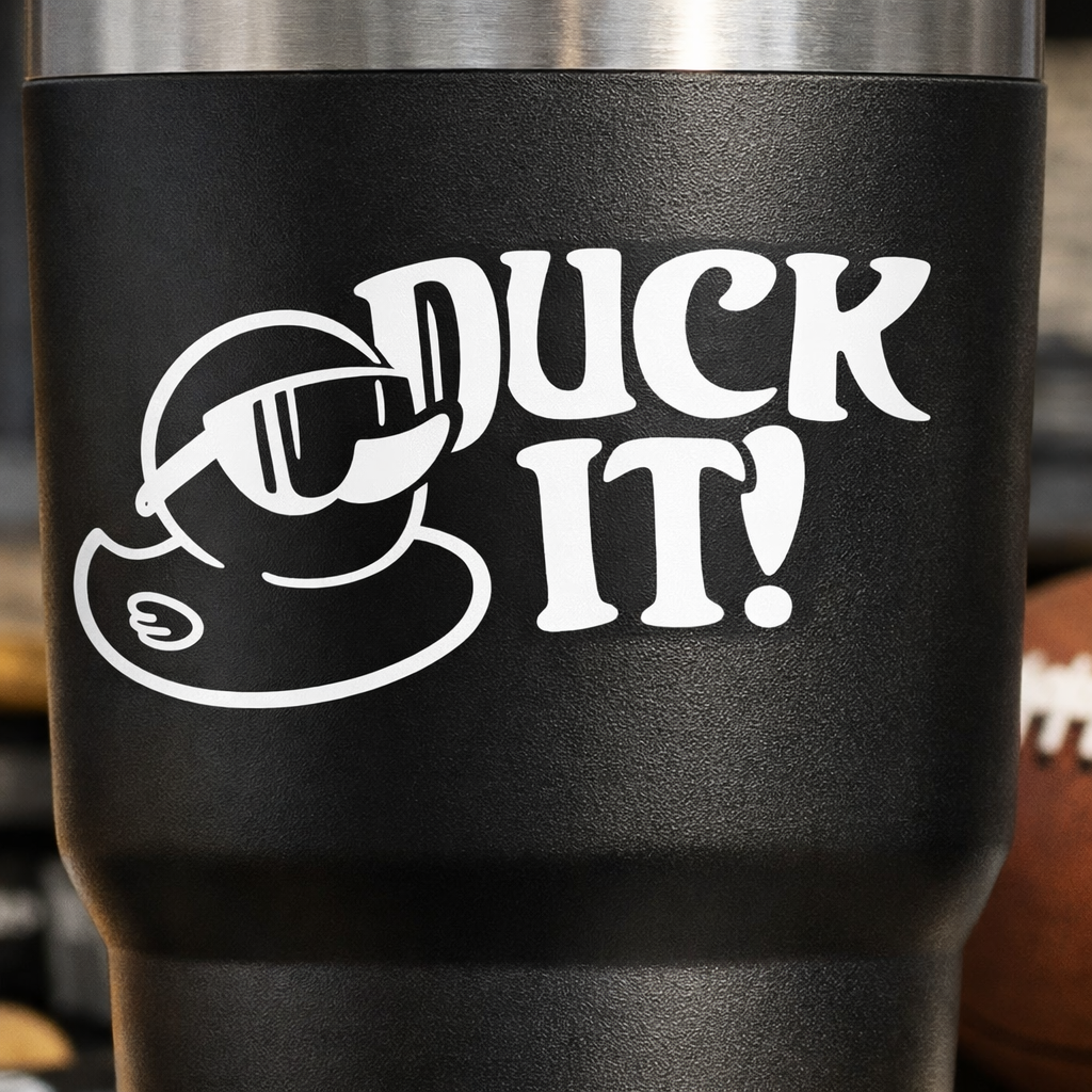 Duck It Vinyl Decal