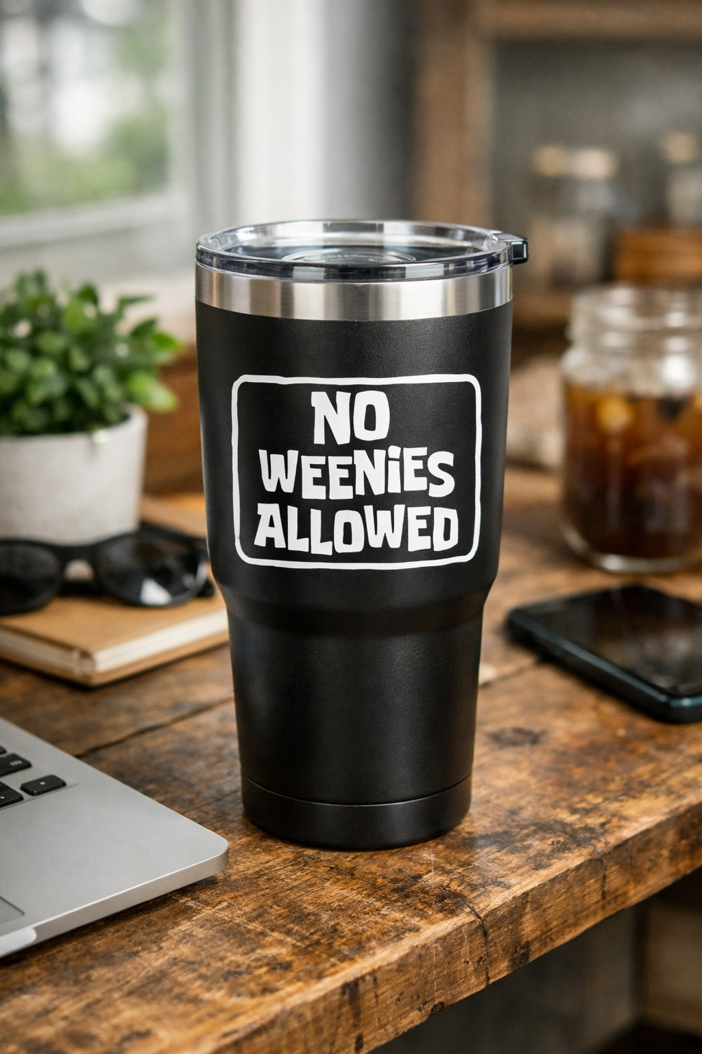 No Weenies Allowed Vinyl Decal