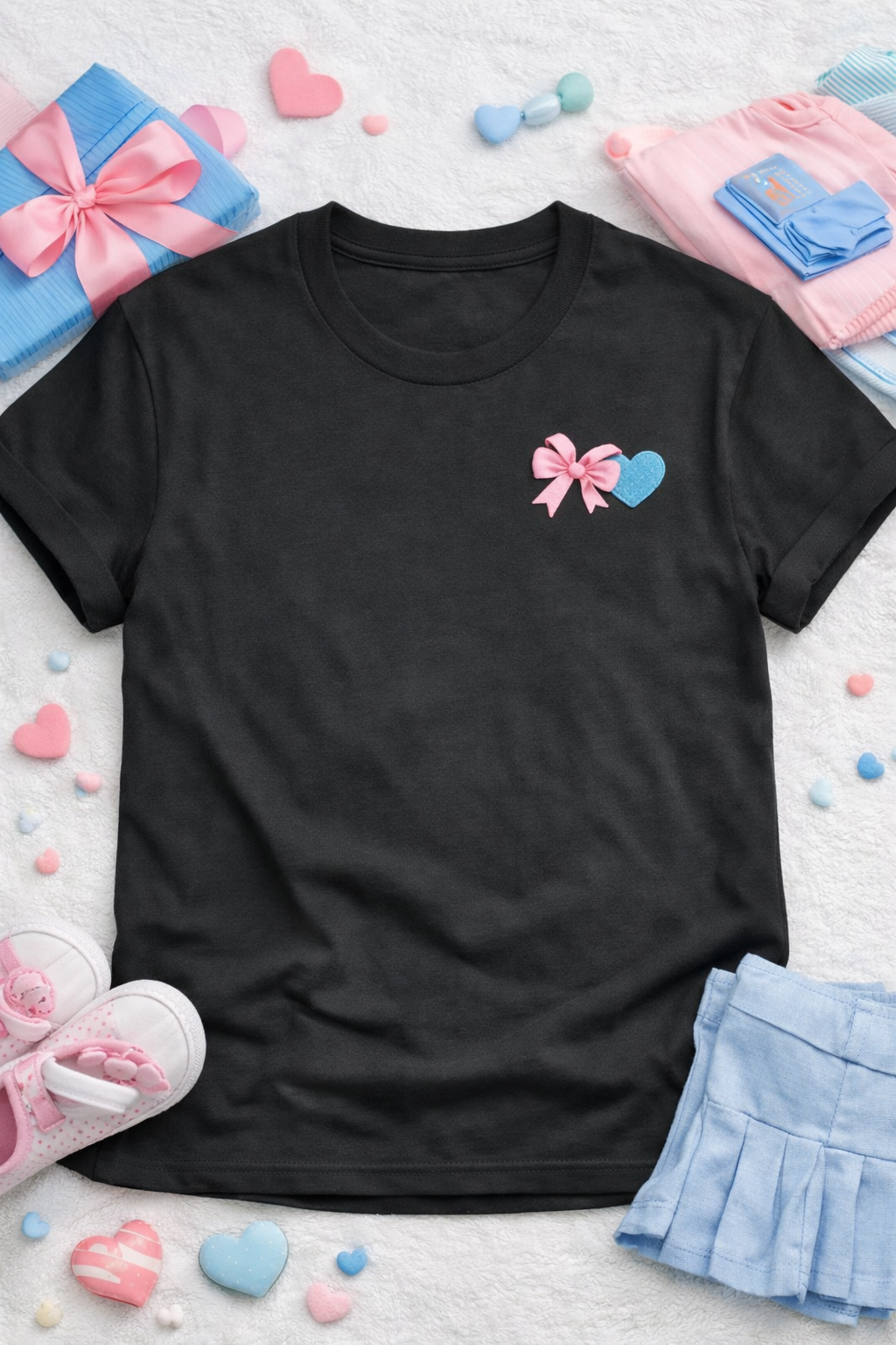 “Boots and Bows MAMA Loves You” Tee Shirt