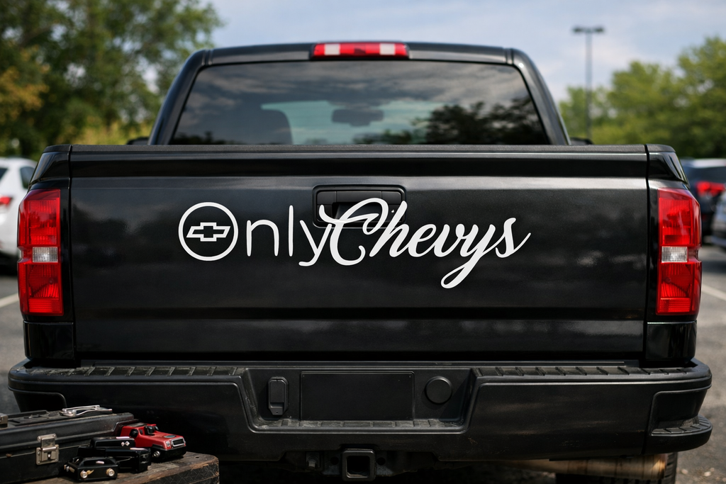 Only Chevys Vinyl Decal