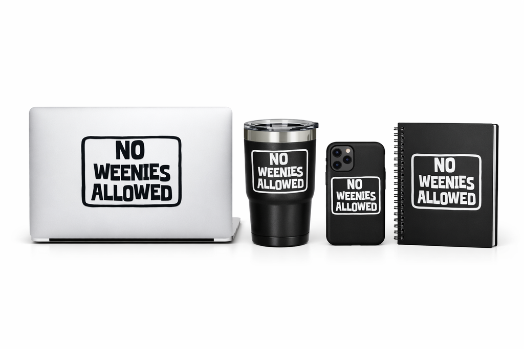 No Weenies Allowed Vinyl Decal