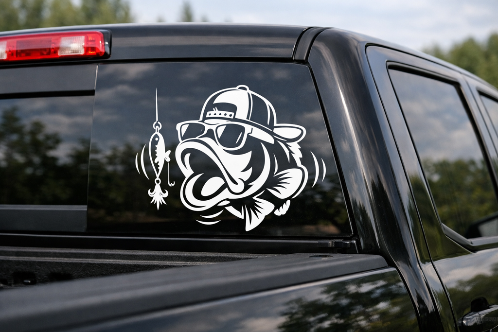 Cool Fish Vinyl Decal