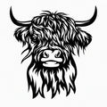 Highland Cow Vinyl Decal
