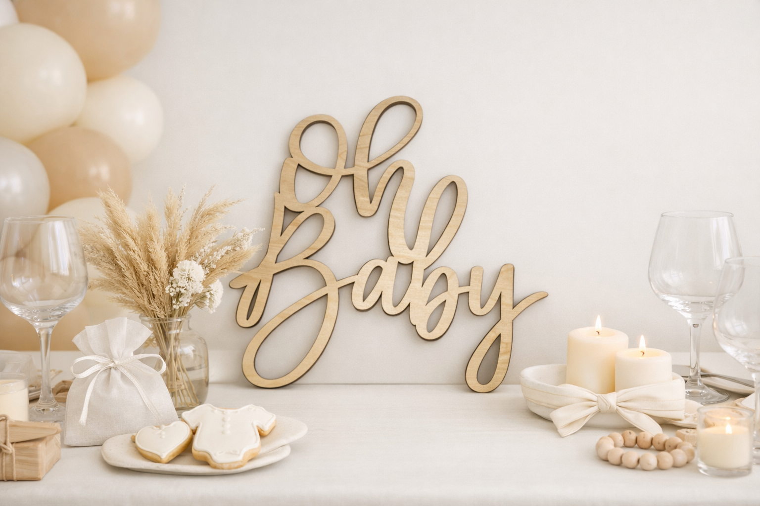 “Oh Baby” Wood Sign