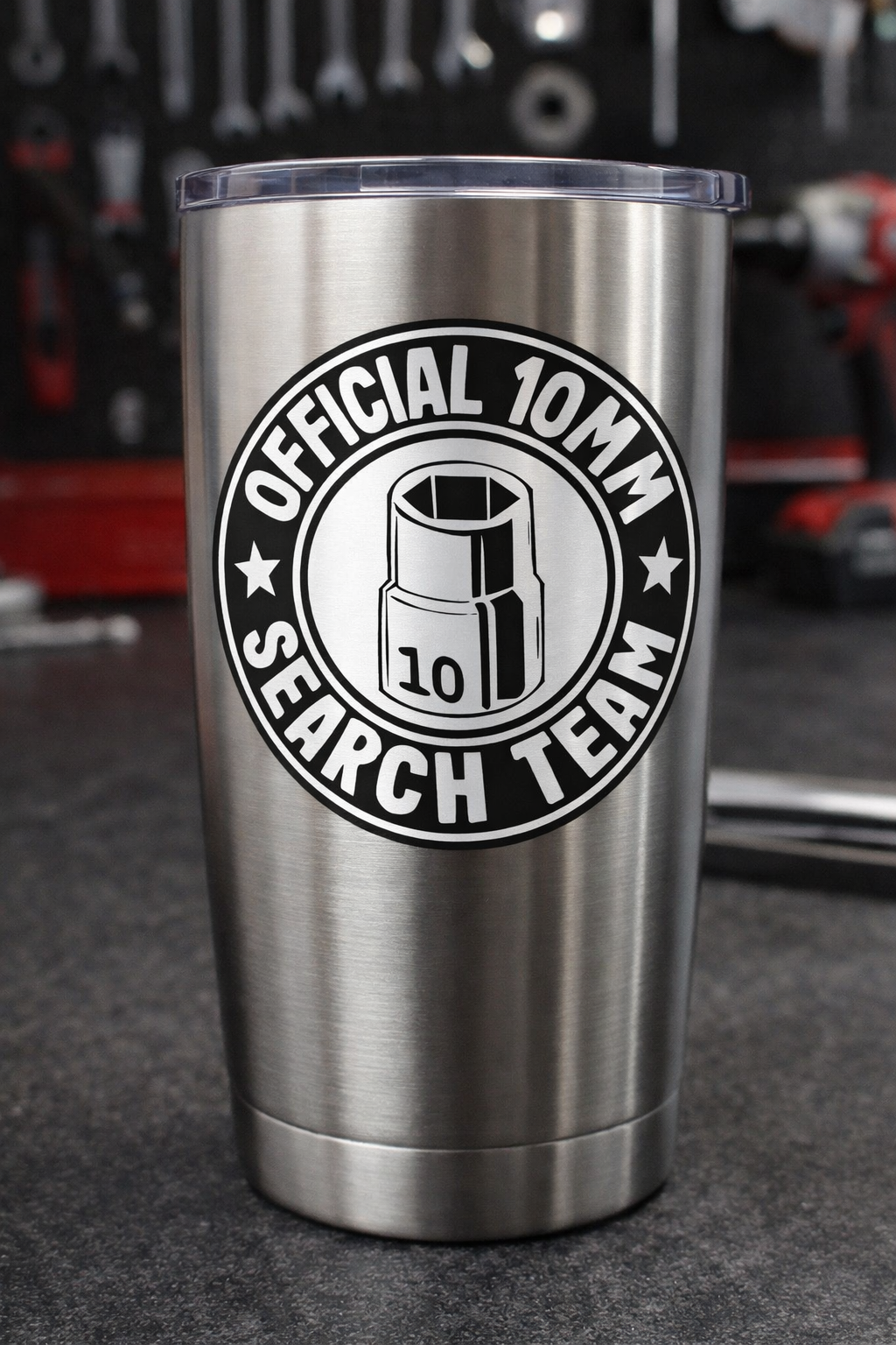 10 MM Search Team Vinyl Decal