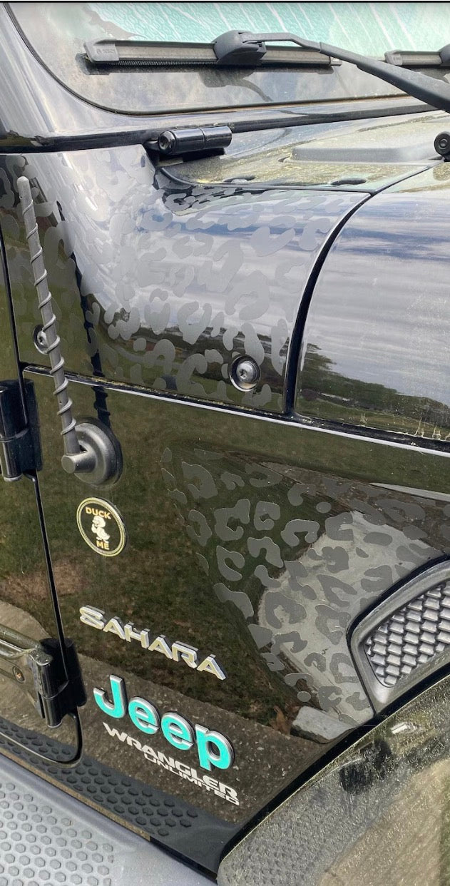 Cheetah Vinyl Decal