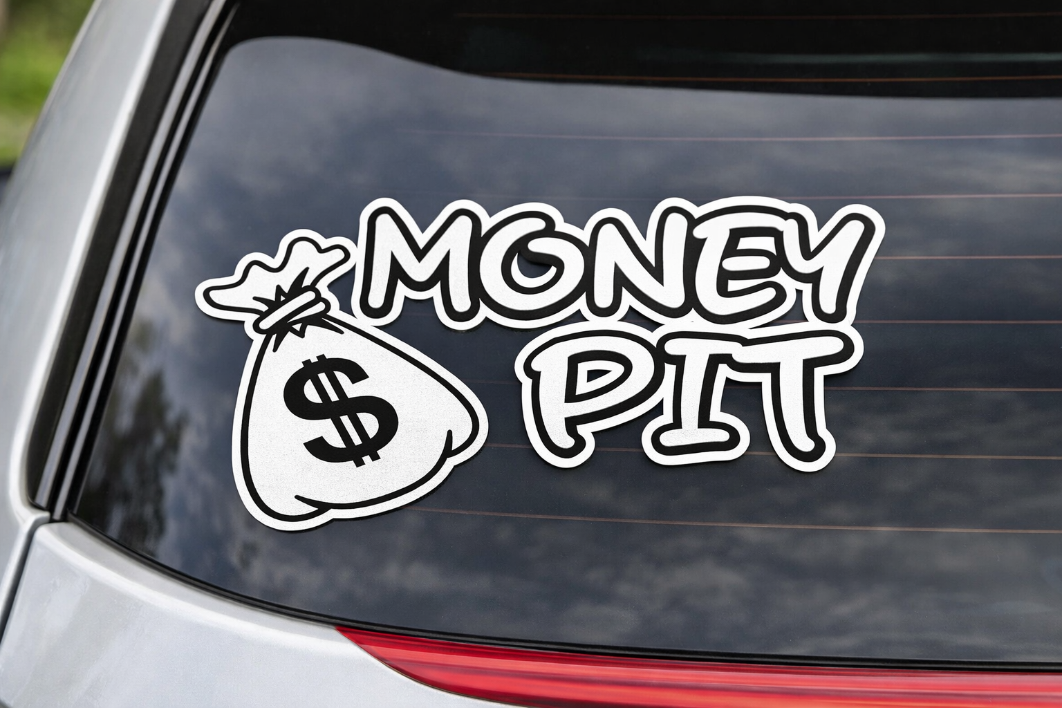 Money Pit Vinyl Decal