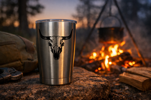 Bull Head Vinyl Decal