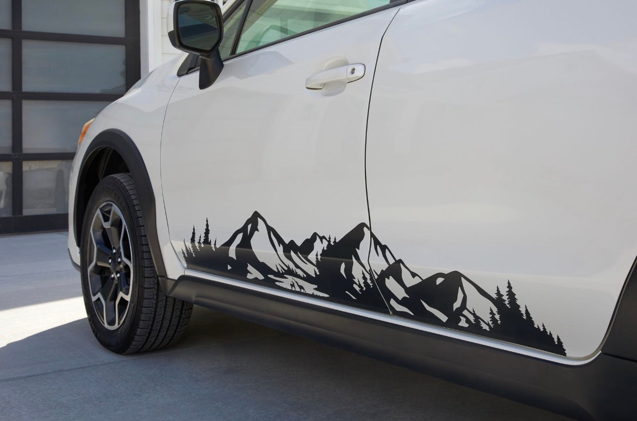 Mountain Vinyl Decal