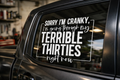 Terrible 30s Vinyl Decal