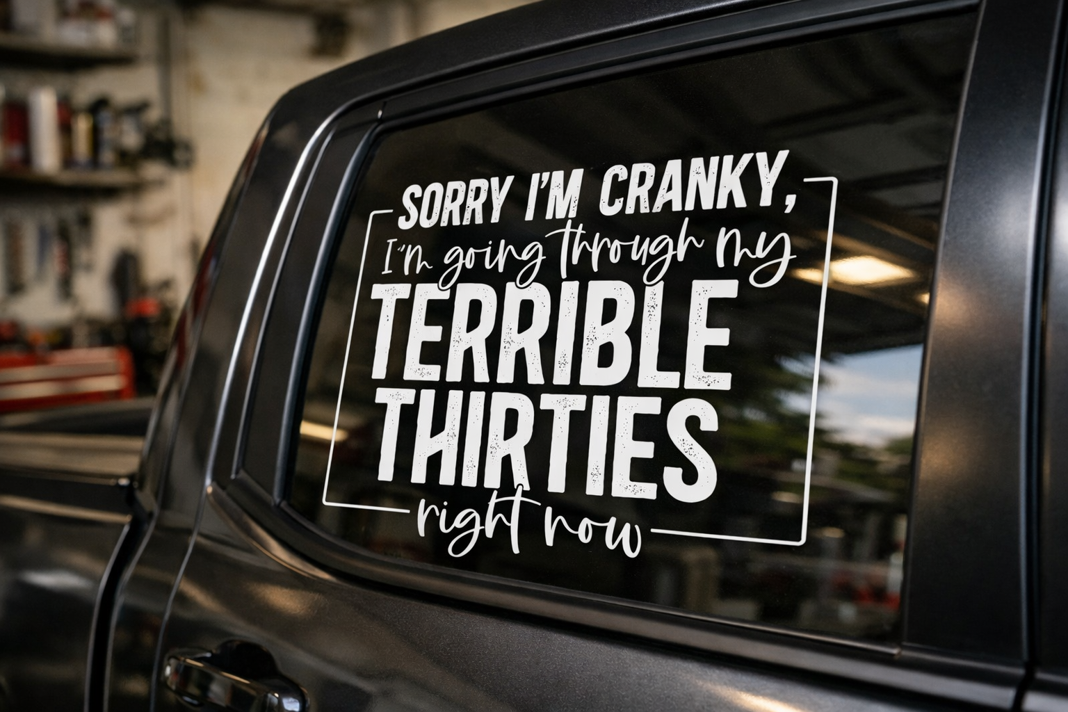 Terrible 30s Vinyl Decal