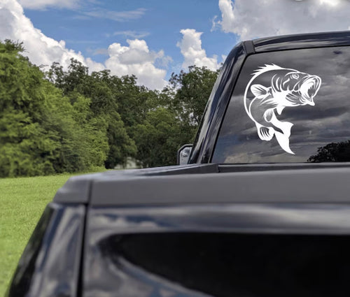 Bass Car Decal