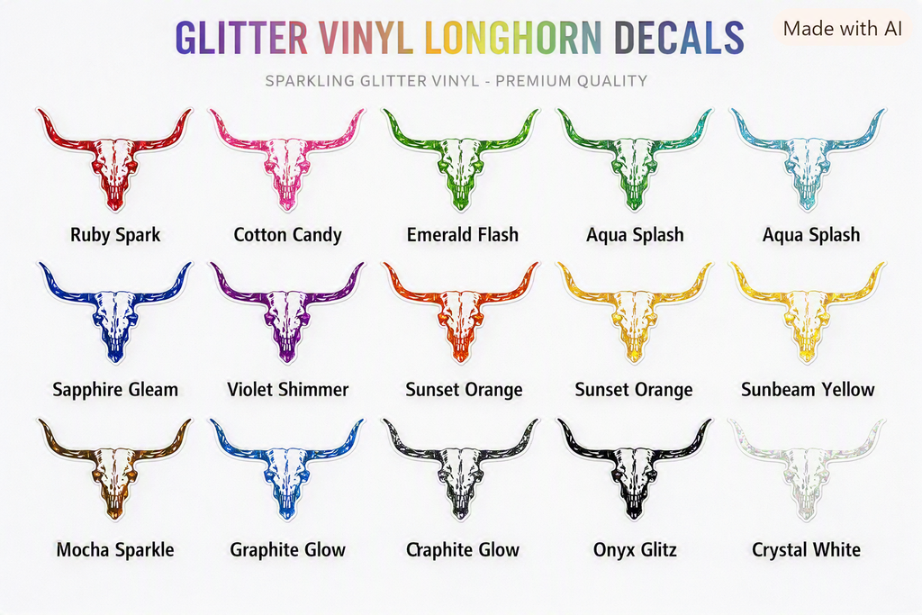 Bull Head Vinyl Decal