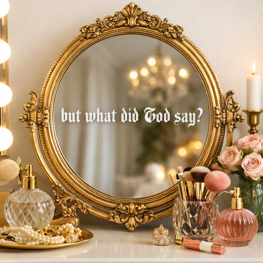 “ but what did god say?” Vinyl Decal