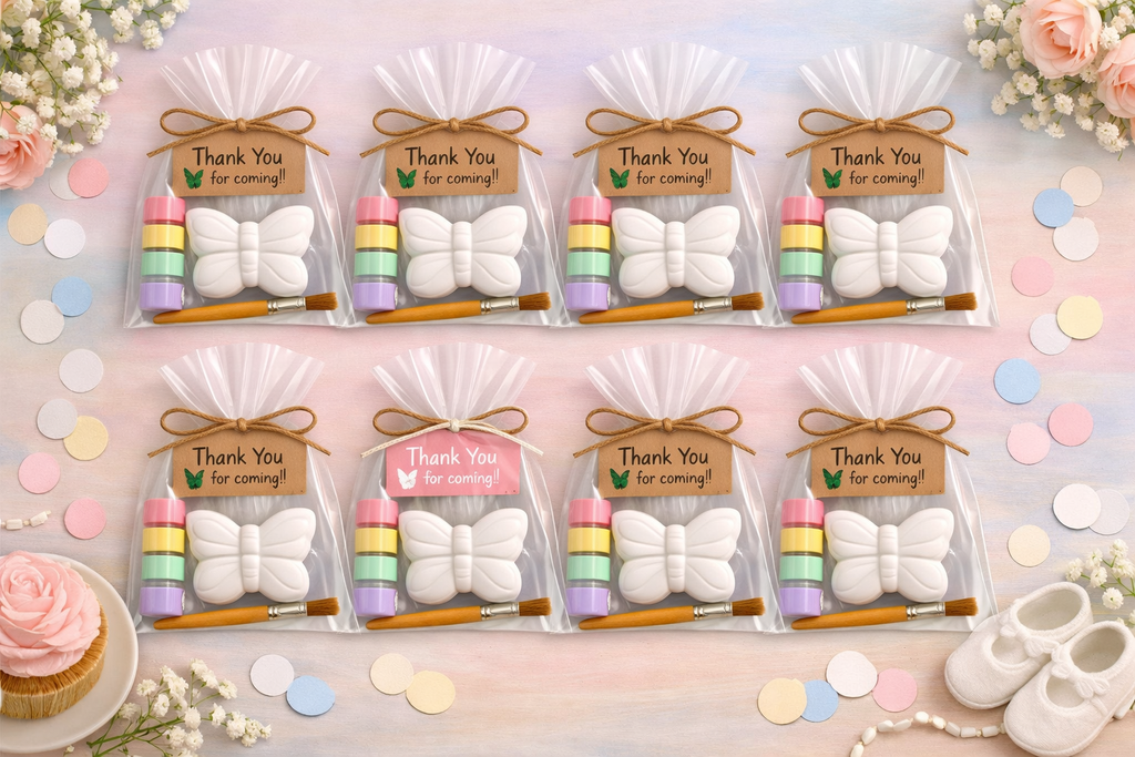Paint your Own Butterflies Favor