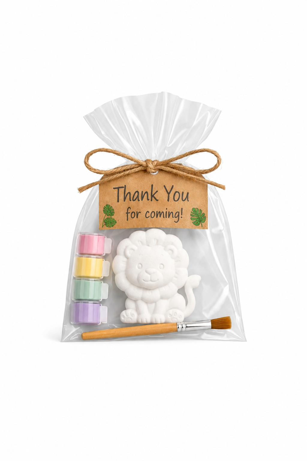 Paint your Own Jungle Animal Favor