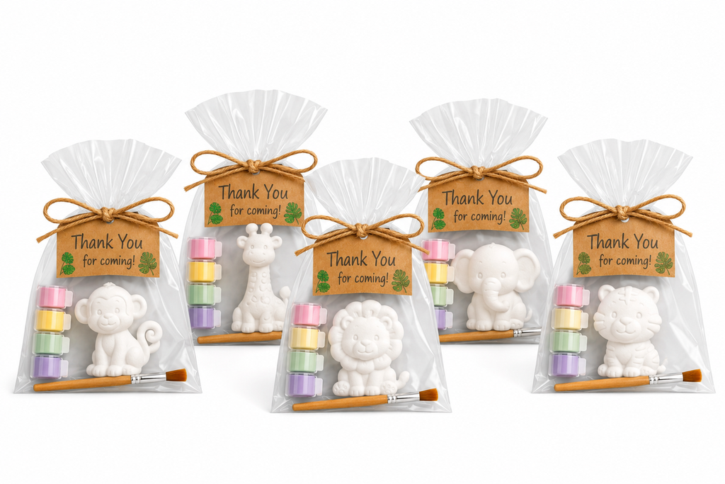 Paint your Own Jungle Animal Favor