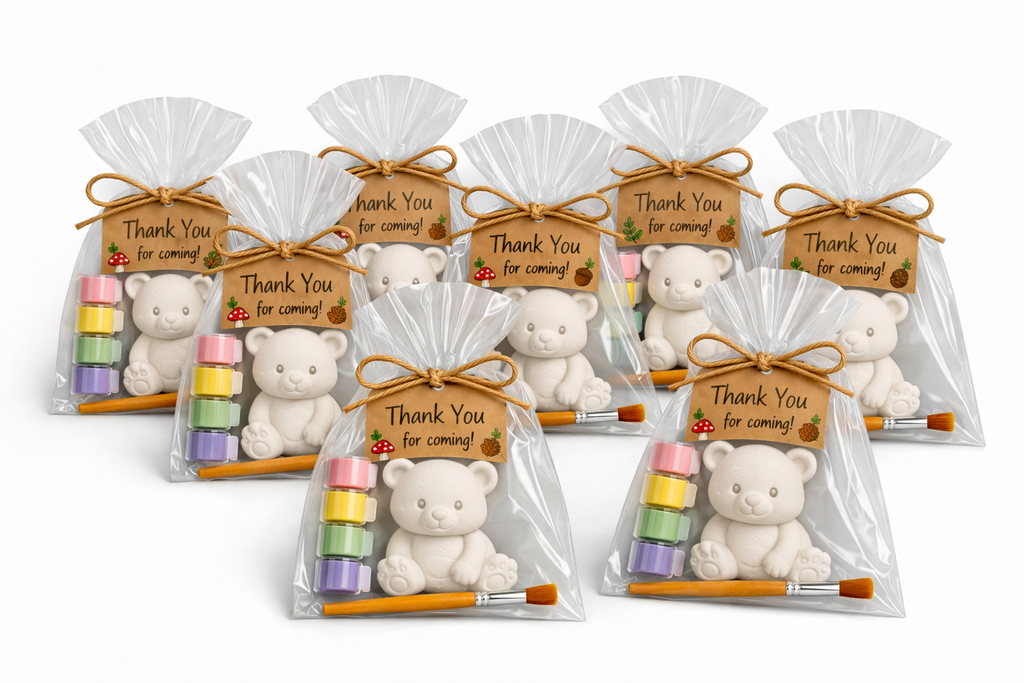 Paint your Own Teddy Bears Favor