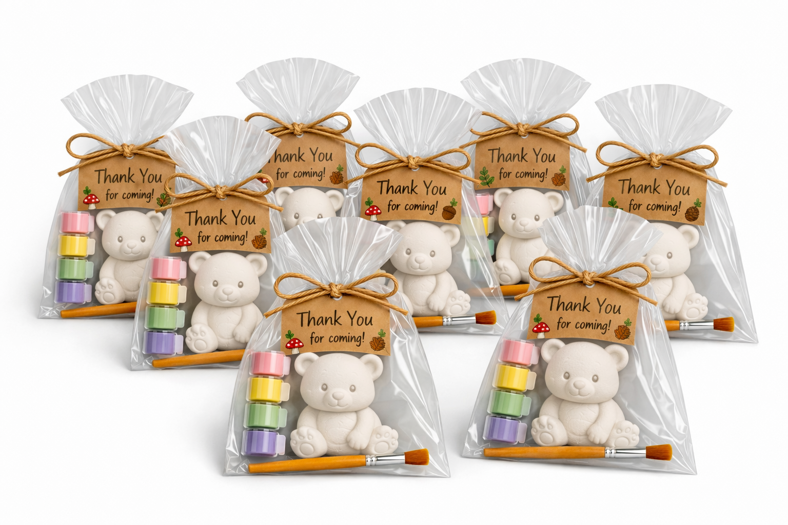 Paint your Own Teddy Bears Favor