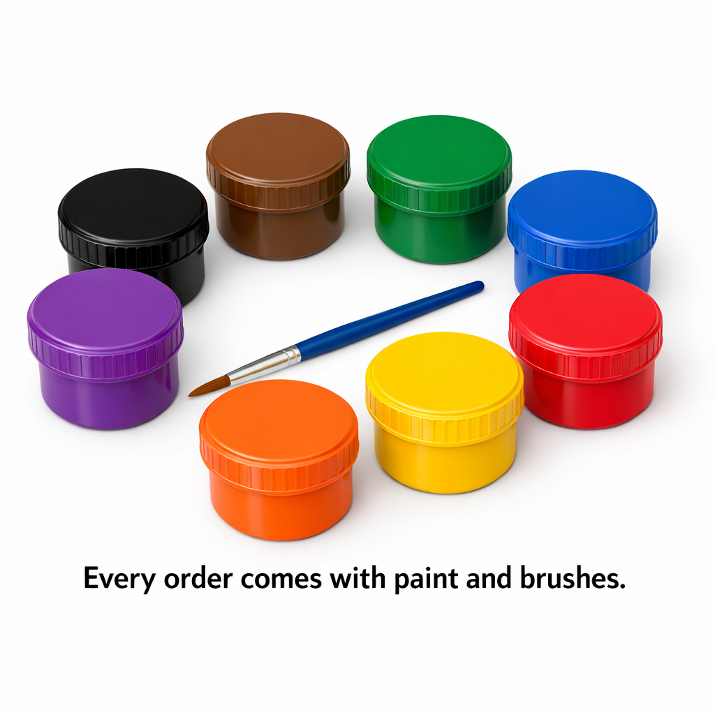 Paint your Own Teddy Bears Favor