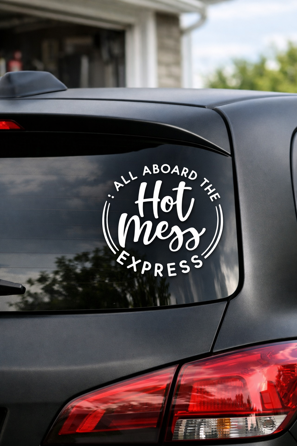 Hot Mess Express Vinyl Decal