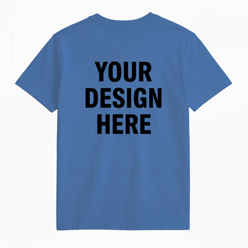 Blue T-Shirt Back