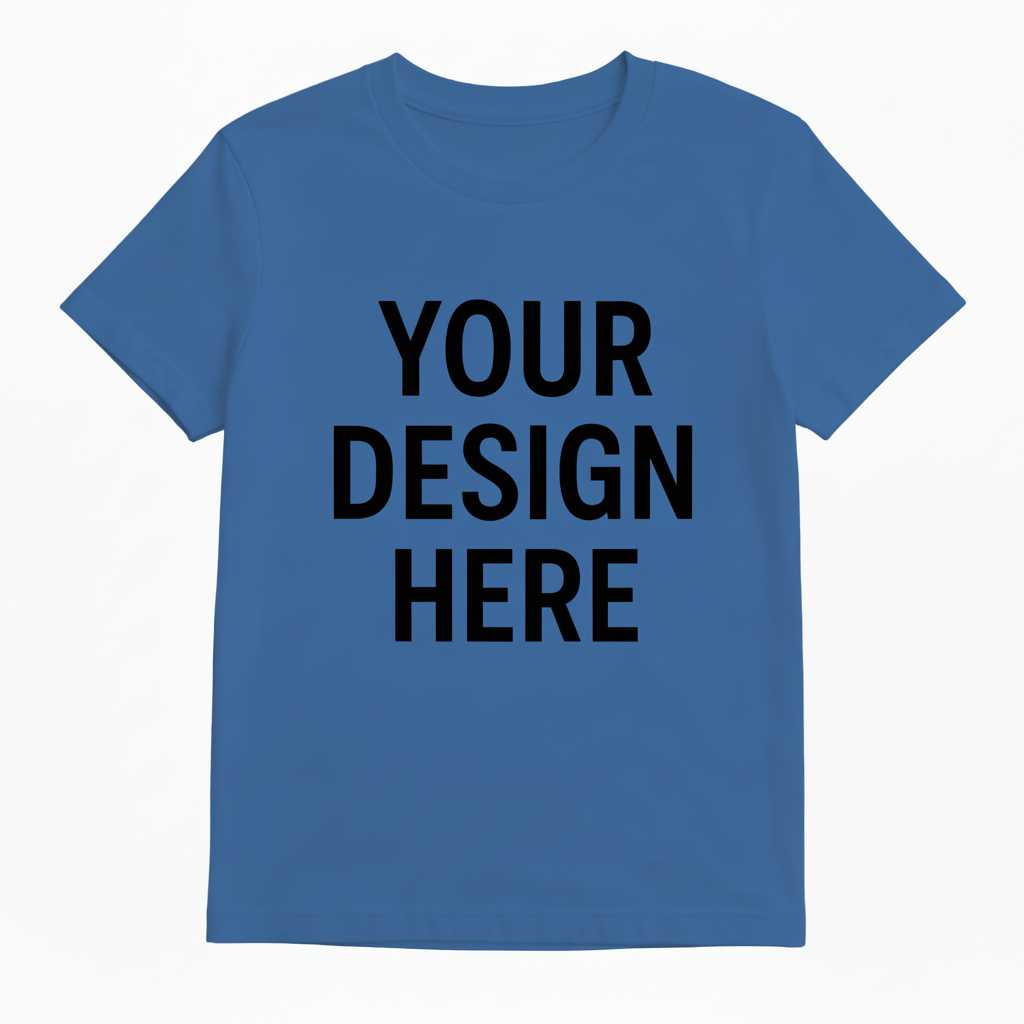 Blue T-Shirt Front