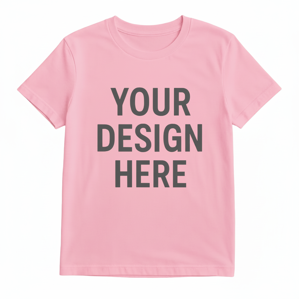 Light Pink T-Shirt Front