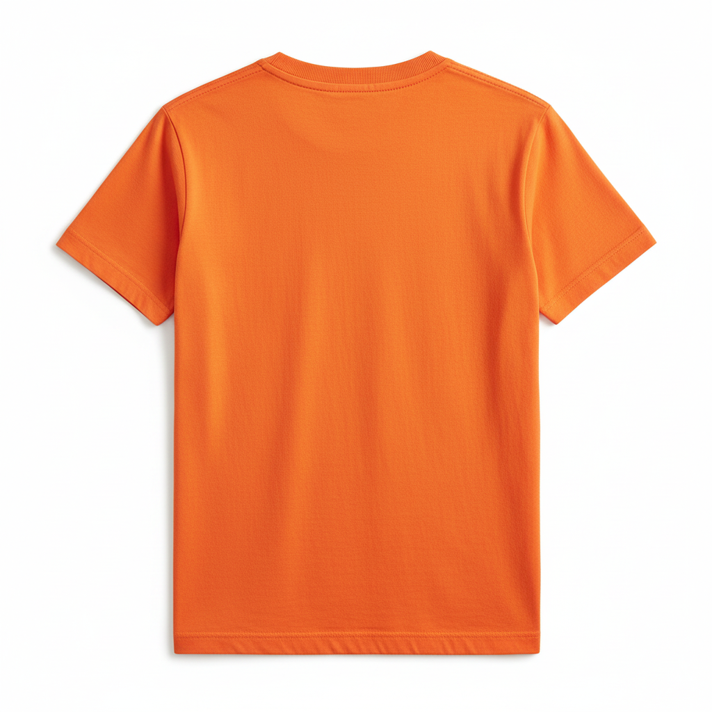 Orange T-Shirt Back