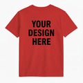 Red T-Shirt with Design